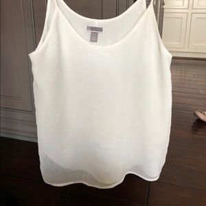 BARELY WORN SIMPLE WHITE TANK TOP
